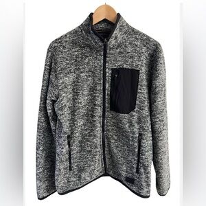 Abercrombie & Fitch Gray Zip-Up Sweater NEW!